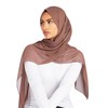 Aab Muslim Women Coffee Crepe Hijab