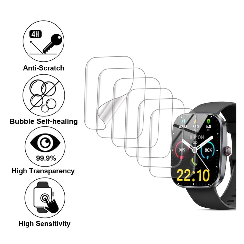 smaate Screen Protector Compatible with Kuizil T70 1.91 inches Smart