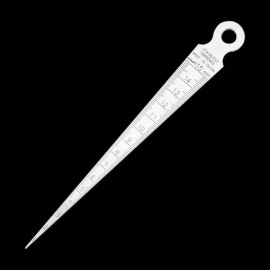 틈새 눈금자 목공 균열 검사 도구 마킹 간극 체크 강철 [0-15mm] Gap Ruler Woodworking Crack Inspection Tool Marking Gap Check Steel [0-15mm]