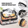 BORMELUN Clear Lunch Bag for work Transparent See Through Lunch