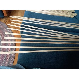 Unbranded Lot 12 Pieces Dollhouse Miniatures Trim Molding 2nd's 3/8"  by 24"