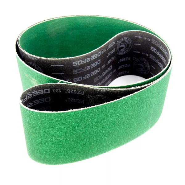 Deerfos PZ528 6" Wide x 132" Long Coated 80 Grit
