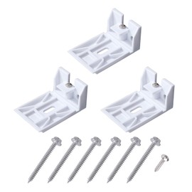 3/4" Blinds Shade Bracket for Hunter Douglas Duette Bracketm,Blind Mounting Bracket for Honeycomb, Cellular, Duette, Applause Shades-3pack