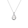 Canal Yondo Sea Silver Necklace, Birthstone, Silver