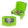 Cocomelon Adjustable Folding Lap Desk with Storage for Kids Homework Art