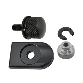 MAX COOL Motorcycle Seat Bolt Tab Screw Mount Knob Nut Cover Kit Suitable for Harley Davidson 1996-2020