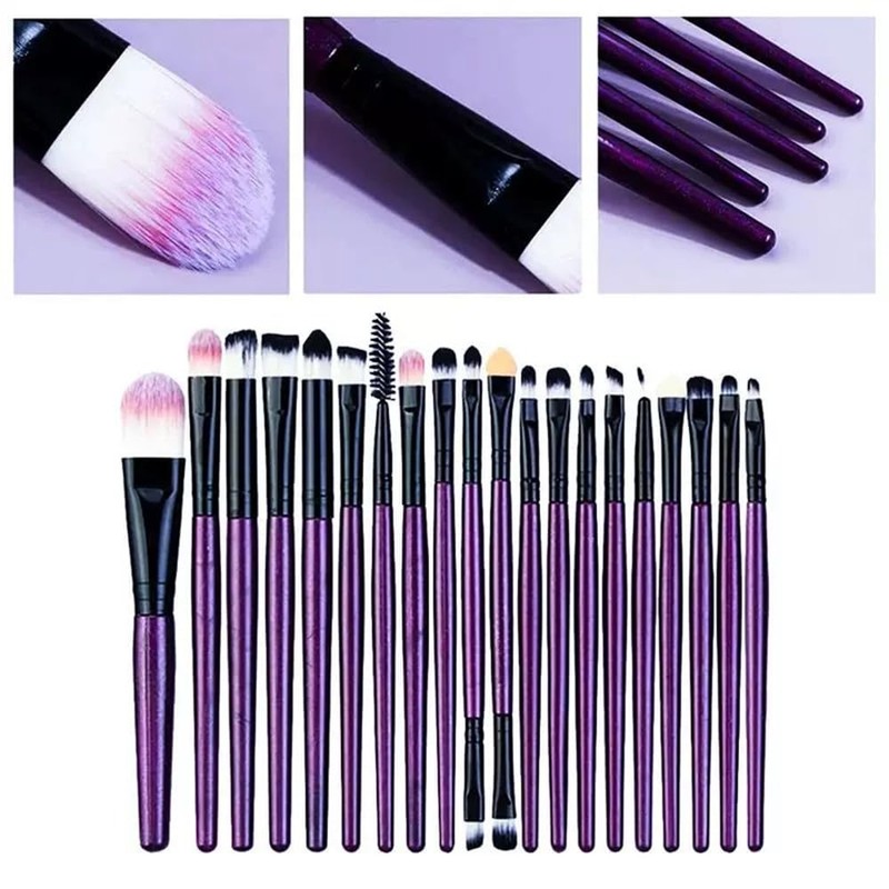 23 Pcs Makeup Brushes Powder Puff Set Makeup Brushes Full