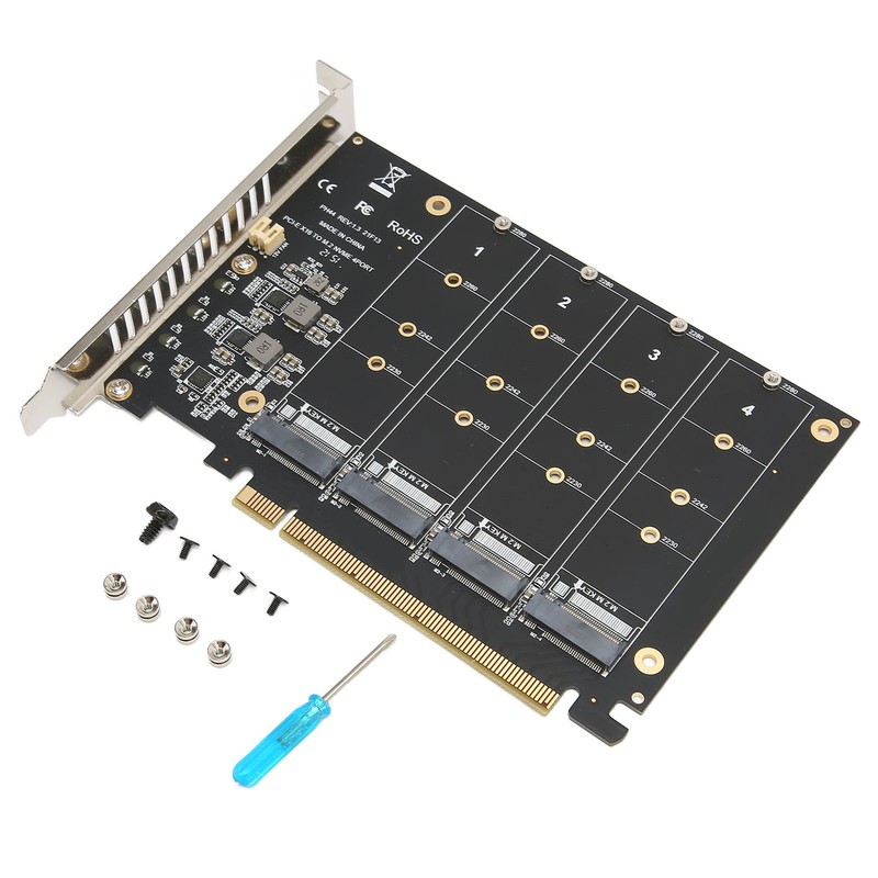 M.2 PCIE Adapter NVMe M.2 to PCIe 4.0 X16 Protocol