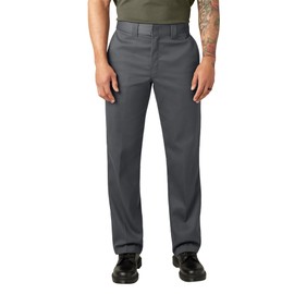 Dickies Mens Original Flex Work Pants, Charcoal, 30W x 30L US