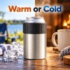 Stainless Steel Insulated Can Cooler – Double Wall Vacuum Beverage