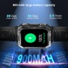 Relojes inteligentes militares para hombre Bluetooth llamada (responder/hacer llamada) 5