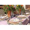 Caspari Bunny Field Salad & Dessert Plates - 8 Paper