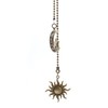 Ceiling Fan Pull Chain Set, 4PCS Moon and Sun Pattern