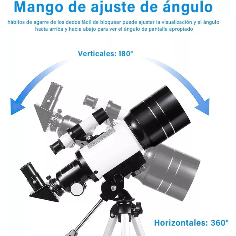 común Telescopio Astronómico Soporte Para Celular 70/300mm Hd