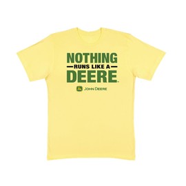 John Deere Mds1254 Nothing Runs Like A Deere-Yellow -3X-Large