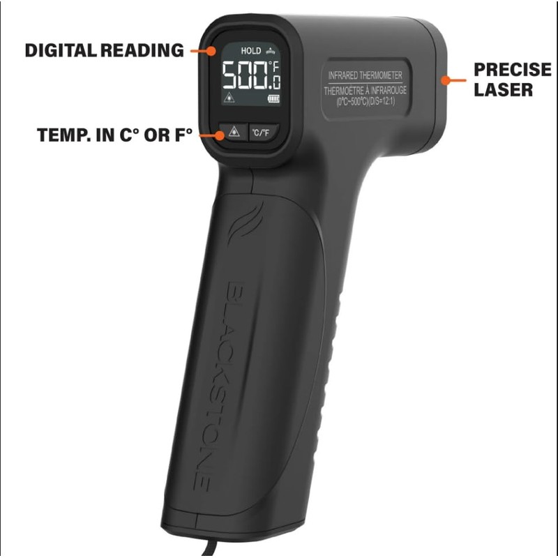 Blackstone Infrared No Touch Laser Temperature Gun with LCD Display