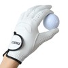 OZERO Womens Golf Gloves: Premium Cabretta Leather, Soft & Comfortable