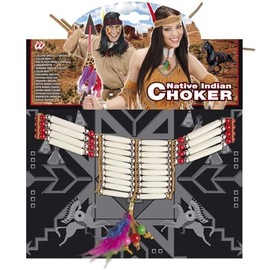 Native Indian Choker Accessory for Fancy Dress