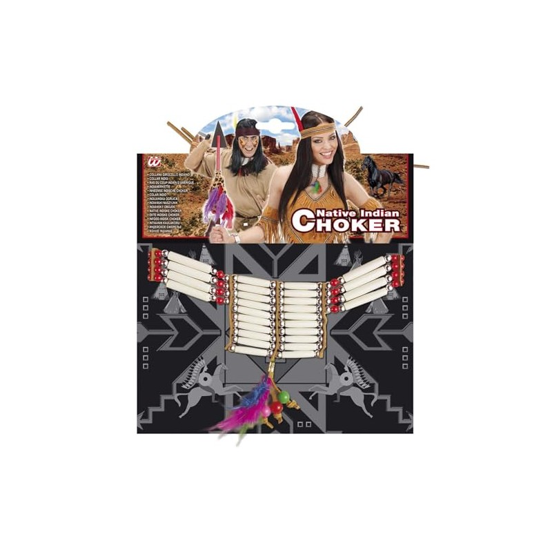 Native Indian Choker Accessory for Fancy Dress