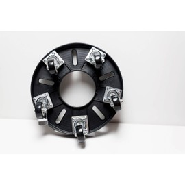 Slim Keg 11" Sturdy Dolly - Inexpensive and Easy Way to Move Sixtel and Quarter Slim Kegs and Small Heavy Pots - Great for Transporting Slim Kegs from Walk-in to Keg Fridge at Bar