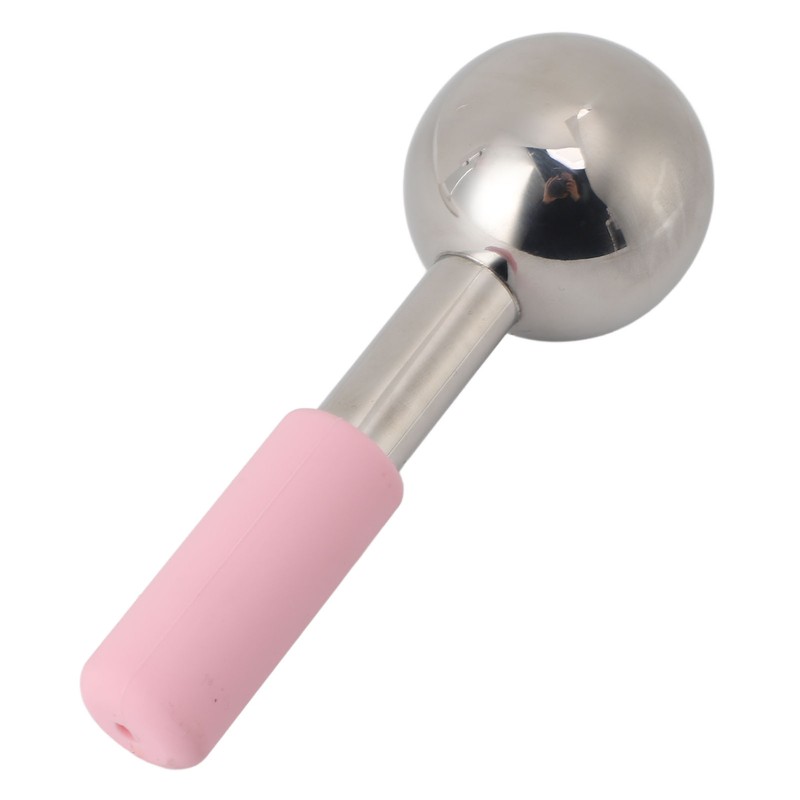 Ice Globe for Facial Swelling Puffiness Cold Compress Unbreakable Stainless