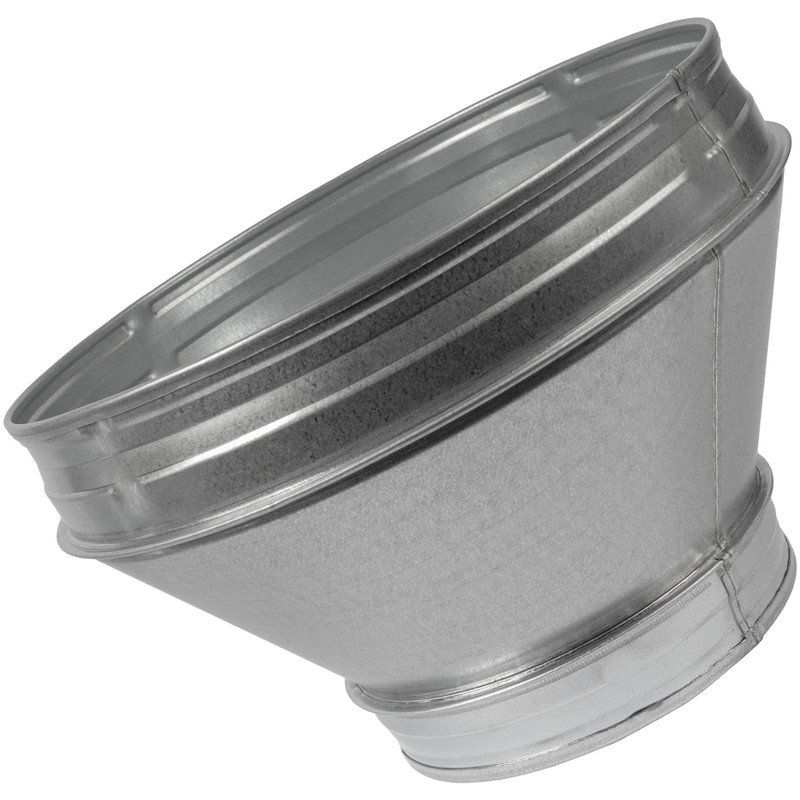 Vent Systems 12" Inch to 8" Inch Duct Reducer Adapter