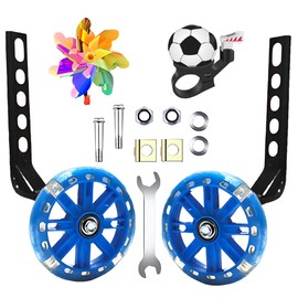 Stabilisers, Stabilisers Children's Bike, Universal Bicycle Stabilisers for Children, Stabilisers for Adults, Stabilisers Safety Stabilisers, for 12 14 16 18 20 Inch Single Speed Bike (Blue)