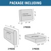 H.VERSAILTEX Multi-Pieces Sofa Covers Stretch Couch Covers Form Fitted Seats