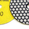 DT-DIATOOL Dry Diamond Polishing Pads 4 Inch/100mm 8PC #100 for