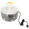 Cat Water Fountain Automatic Circulation USB Transparent Water Tank Silent