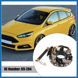 A ABSOPRO 69-204 Car Starter Brush Holder Assembly New Starter Motor Brush Auto Accessories Durable Material Item Replacement