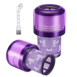 TOPALL Vacuum Filter for Dyson V12,HEPA Filter Replacement,Vacuum Accessories,Compatible with Dyson V12 Origin,Detect Slim,Slim+,Detect Slim Absolute, #971517-01 (2 P)