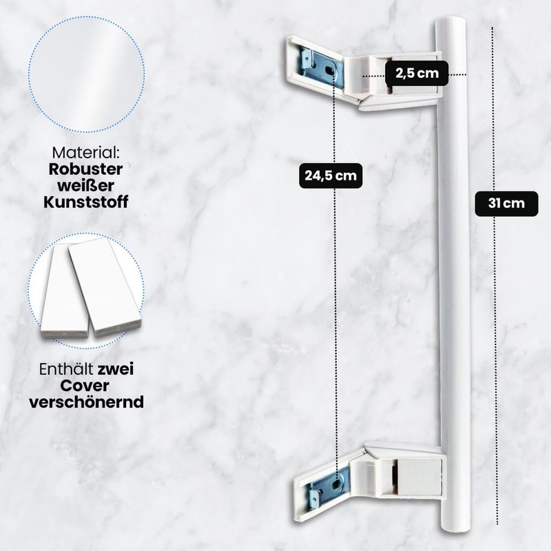 Anakel Home Fridge Handle Replacement 7432602 Compatible with Liebherr Fridge,