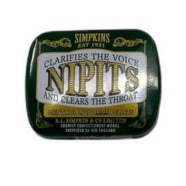 Nipits Nipits Menthol Liquorice Pellets