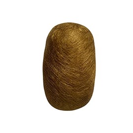 Hair Padding Professional Oblong Bun For Hair Styles Adds Hair Volume with Puff Pads (Large, Ash Brown)
