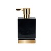 Spirella Roma Black/Gold Soap Dispenser