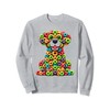 Fruit Loops Cat Fun Sweatshirt, gray