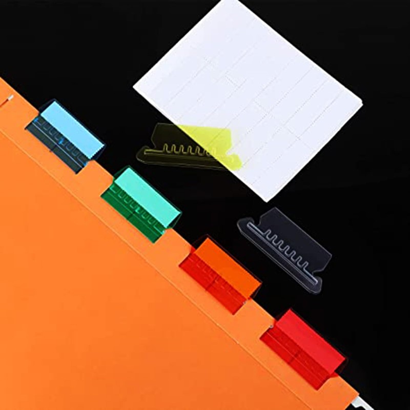 PEILINZE Hanging File Files 10 Pack Hanging File Tabs Insertable
