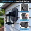 Dremica Outdoor Siding Light Mounting Block W/Built-in Electrical Box 4"