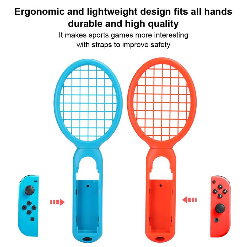 PUSOKEI 1 Pair Tennis Rackets for Tennis ACE Game, Handle