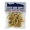 River Guide Supply 20 Brass Downrigger Mold Eyes - Eyelets