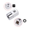 sourcing map 2 Pcs 1/4 Inch Drive (F) x 1/2