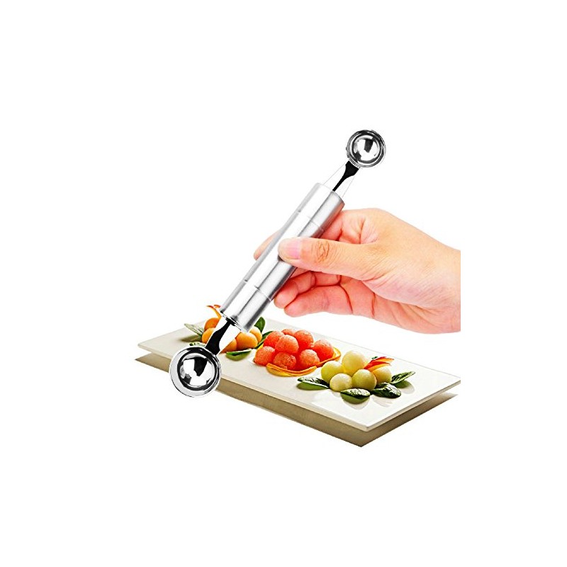 Tandi Double Ended Headed Fruit Icecream Ball Spoon Melon Baller