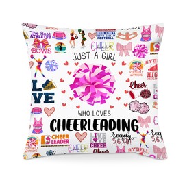 Softball Gifts Softball Throw Pillow Covers Inspirational Gifts for Women Her Softball Lovers Daughter Sister Birthday Gifts for Coworker Friend BFF Besties 18x18 Inch Pillowcase - Love Softball