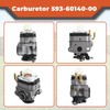 labwork Carburetor Replacement for Robin Subaru EH035 593-60140-00 Replacement for