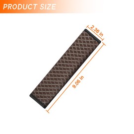 Mandark 2PCS Car Seat Belt Cover, Soft Automotive Safety Belt Shoulder Harness Pad Cushion, Comfortable Vehicle Seatbelt Shoulder Neck Protector, Universal for RV, SUV, Truck (Coffee)