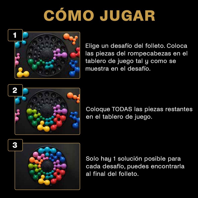 SmartGames - IQ Deluxe Circle, Puzzle Game with 120 Challenges,