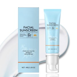 SPF 50+ PA++++ Stick Sunscreen - Lightweight Organic Sunscreen - Hydrating Sun Essence Face Protector, SPF Moisturiser Leaves No Sticky Feeling, Broad Spectrum UVA/UVB Defense,50ml/1.7oz