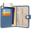 Zoppen Rfid Blocking Travel Passport Holder Cover Slim Id Card