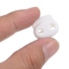 PATIKIL 0.7x0.8" Cord Locks, 30 Pack Double Hole Spring End